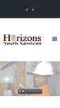 Mobile Screenshot of horizonsyouthservices.com
